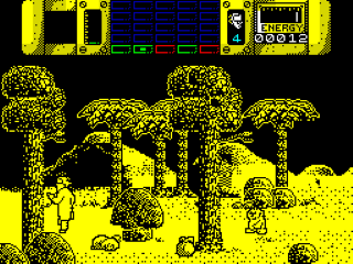 Time Machine screenshot 2 for ZX Spectrum